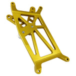 Honda cbr600rr with TC Bros. Pro Series Mid Controls, designed for maximum lean angle on the Harley Davidson Softail, are replaced by TC Bros. Pro Series Mid Controls fits 2018-newer M8 Softail Gold from the brand TC Bros.
