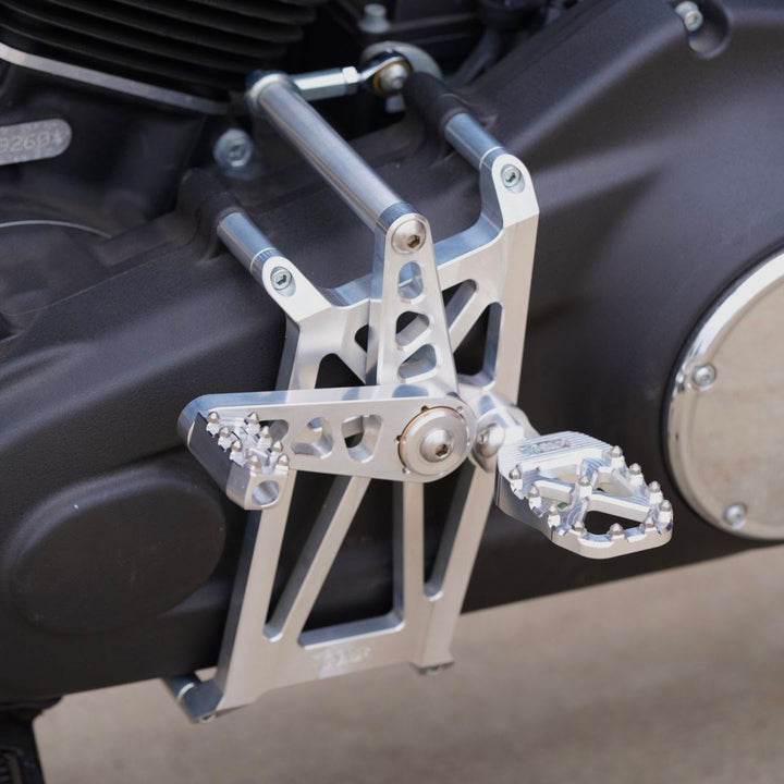 Mid Controls Motorcycle Harley Dyna & Sportster Mid Controls | TC Bros. Custom Motorcycle Parts