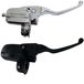 The Drag Specialties Front Master Cylinder for 2017-2025 Harley-Davidson Touring, available in chrome or black, is shown on a white background—ideal for upgrading your Electra Glide or Street Glide.