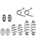 The Moto Iron® Moto Iron Solo Seat Springs set includes eight metal springs in assorted shapes and sizes—coiled and torsion types—perfect for motorcycle seat use, shown on a white background.