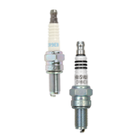 A CR9EB spark plug next to an NGK Spark Plug for Harley-Davidson M8 and XG CR8EIX spark plug.