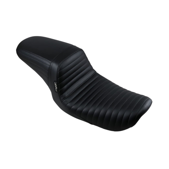 A black Le Pera Kickflip Seat - Pleated - Black - FXD &