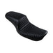 A Le Pera Kickflip Seat - Pleated - Black - FXLR, FXLRS, FXLRST, FLSB &