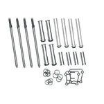 A set of S&S Cycle Adjustable Pushrod Kits for 1999-'16 HD® Big Twins on a white background.