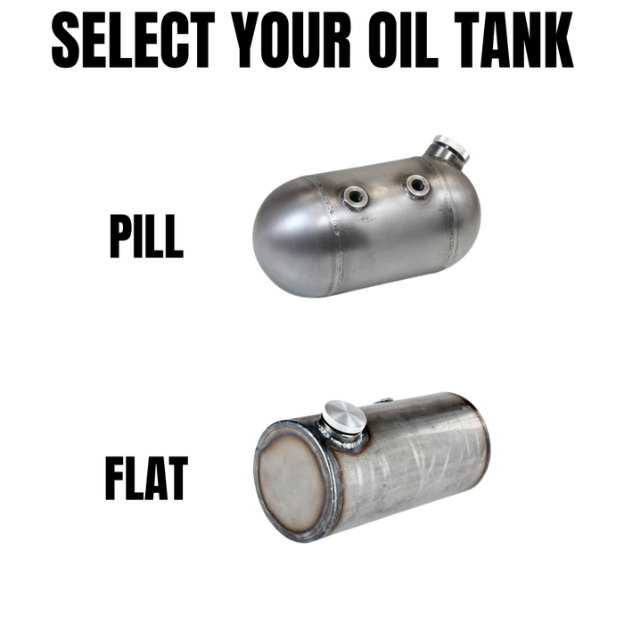 The TC Bros. Weld-On Hardtail Kit for 1982-2003 Harley-Davidson Sportster by TC Bros. is shown with assorted bolts, washers, and hardware parts arranged on a white background.