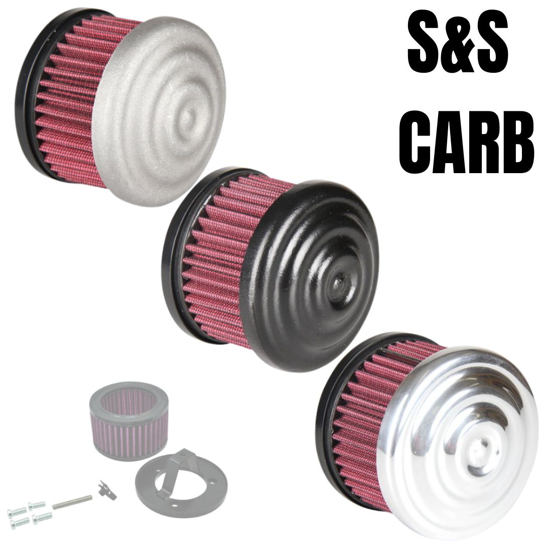 TC Bros. Ripple Air Cleaner for S&S Super E and Super G Carburetors