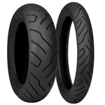 A single Shinko SR 999 Long Haul Tire stands upright on a white background, clearly showing its tread pattern.