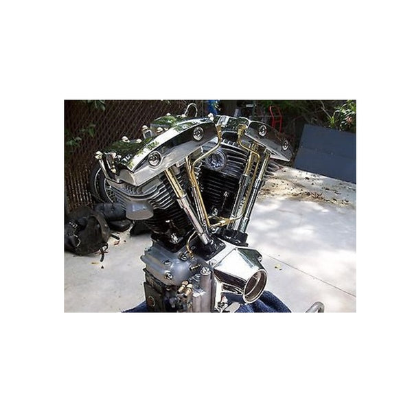 Split Rocker Box Brass Shovelhead Rocker Box Split Oil Lines – TC Bros
