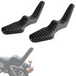 Shown are two black TC Bros. King & Queen Hardtail Seats for Harley-Davidson Sportster 1994-2003, ideal for pairing with a TC Bros. sissy bar, and designed specifically to fit your Sportster model.