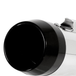 Four Mid-USA Powerhouse Slip-On Mufflers for 1985-2016 Harley-Davidson Touring motorcycles—two in silver and two in black—are arranged horizontally against a white background, capturing the classic look of iconic Touring models. These mufflers from Mid-USA are engineered to provide the deep, signature exhaust rumble that Harley-Davidson enthusiasts desire.