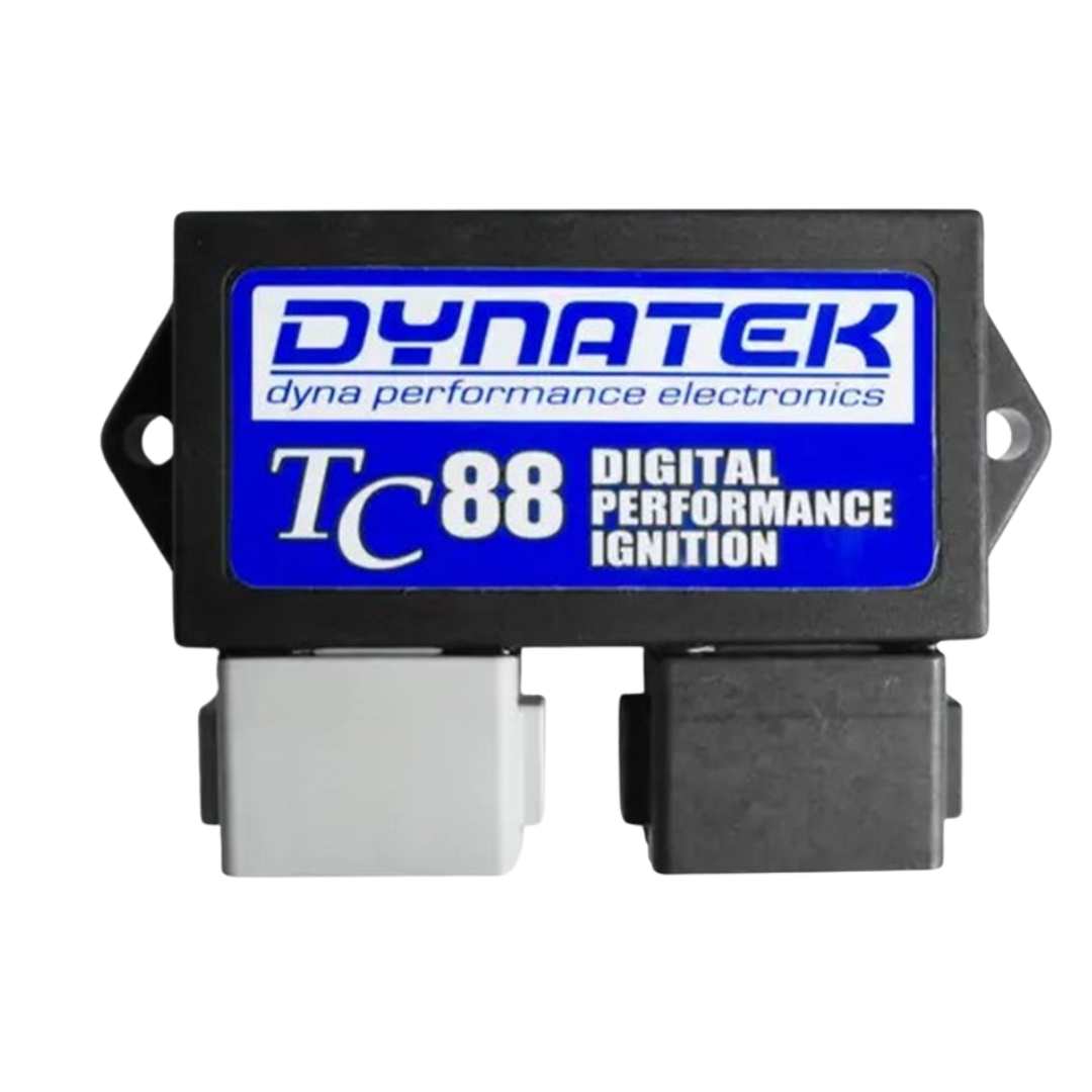 The TC88 digital performance ignition by Dynatek, is a Programmable Digital Ignition Module for Harley Davidson Dyna & Big Twin models.
