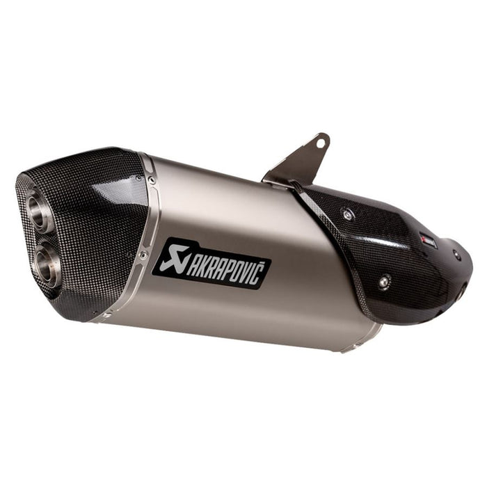 An Akrapovic Homologated Slip-On Exhaust for the Harley Davidson Pan America 2021-2024.