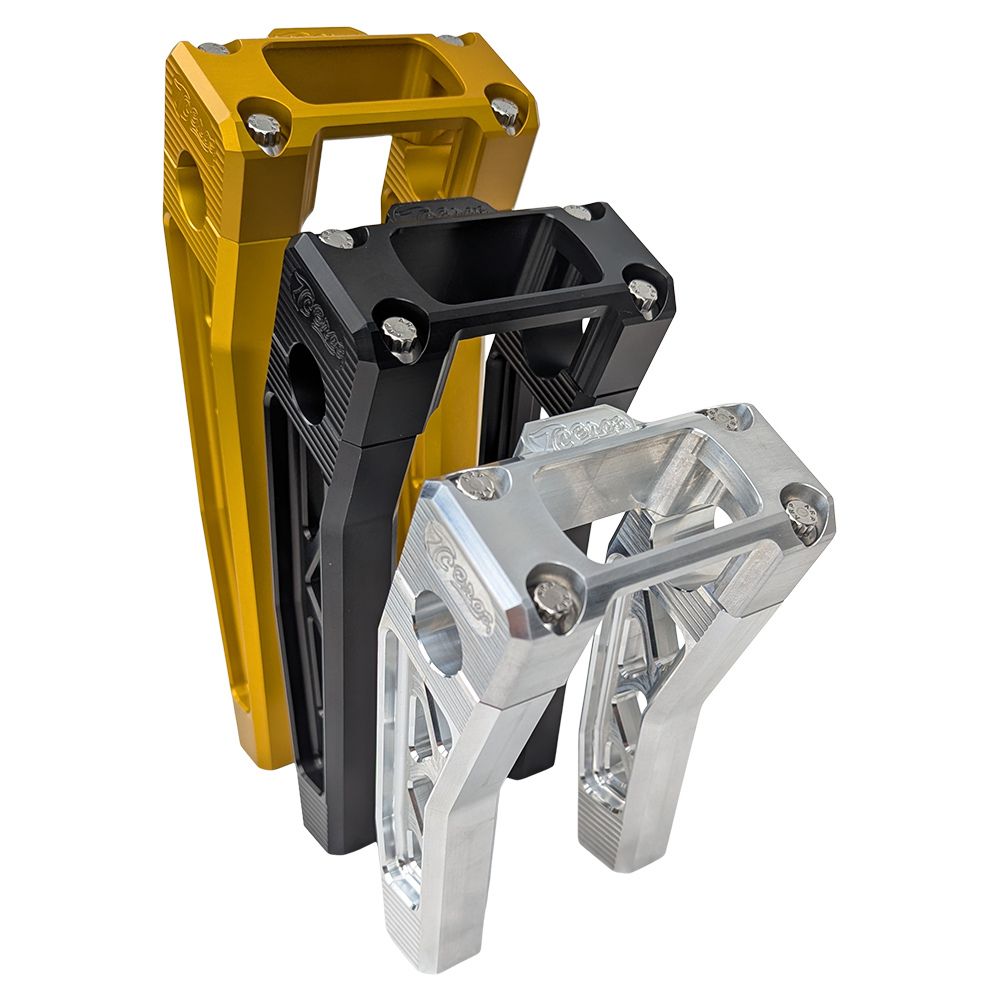 TC Bros. Pro Series Truss Digital Gauge Pullback Riser for Harley-Davi