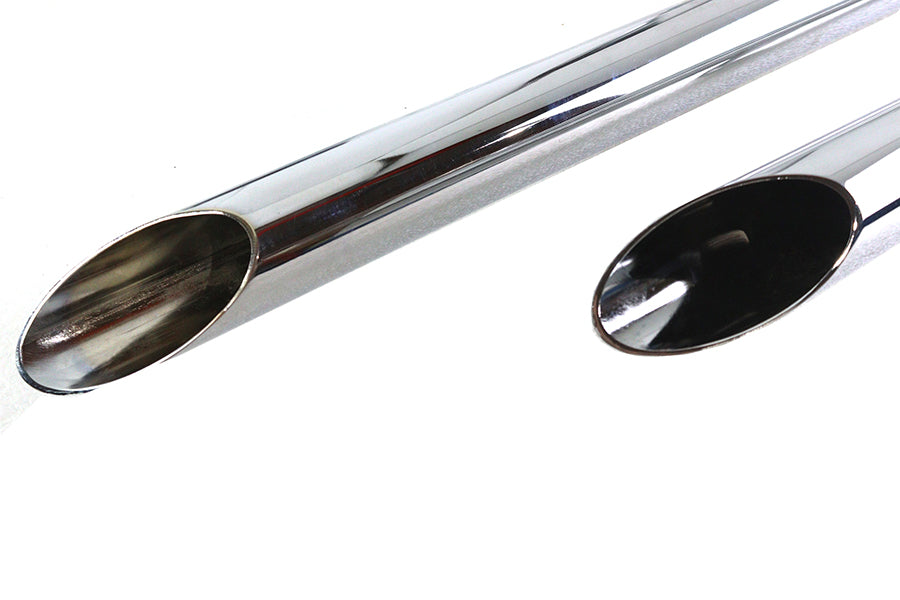 1986-2003 Sportster Exhaust Drag Pipe Kit w/Black Header Wrap