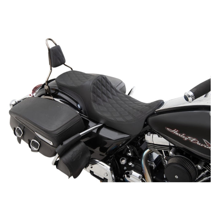 Drag Specialties Predator III Seats for 2008 & Up Touring Models - black.