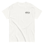 Staple plain white Pete - White Tee with a small "TC Bros." logo on the left chest area, made from 100% ring-spun cotton.