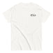 Staple plain white Pete - White Tee with a small "TC Bros." logo on the left chest area, made from 100% ring-spun cotton.