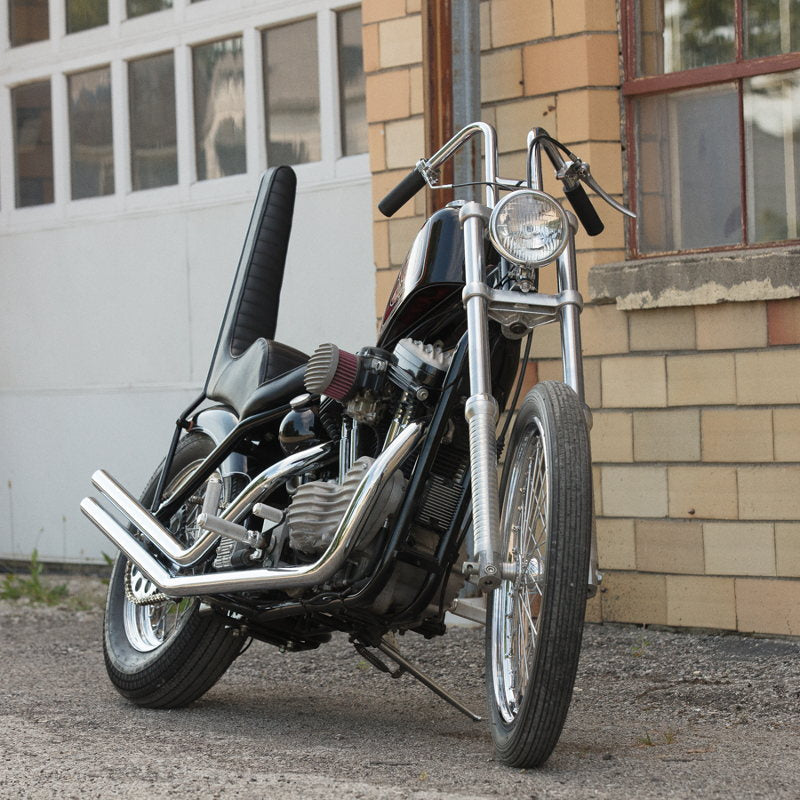 Moto Iron Upsweep Exhaust System Harley-Davidson Sportster 1986
