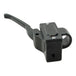 A GMA Black Billet 1" Front Brake Master Cylinder (RH 5/8) for custom applications on a white background.