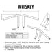 TC Bros. 1" Whiskey Handlebars - Black TC Bros. cnc mandrel steel tubing with black (dimpled or non-dimpled) handlebars