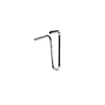 A TC Bros. 1" Narrow Apes Handlebars - 16" Chrome hook on a white background.