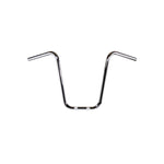 TC Bros. 1" Narrow Apes Handlebars by TC Bros. in black and chrome are shown on a white background—ideal for anyone after classic apehanger style for their custom ride.