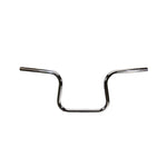 A TC Bros. 1" Lane Splitter™ Handlebar - Chrome with a lane splitter design on a white background.