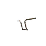 A TC Bros. 1" Speedline Handlebar - Chrome on a white background, featuring speedline handlebars.