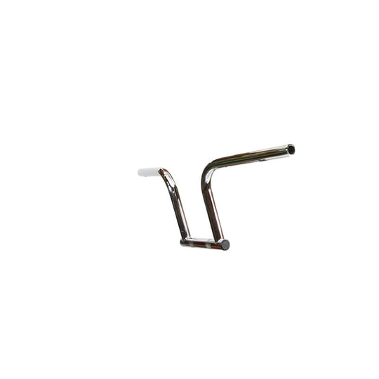 A TC Bros. 1" Speedline Handlebar - Chrome on a white background, featuring speedline handlebars.