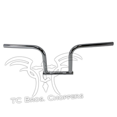 TC Bros presents TC Bros. 1" Speedline Handlebars - Chrome perfect for riders seeking a sleek and shiny addition to their choppers. These TC Bros. 1" Speedline Handlebars - Chrome, also known as Speedline handlebars, are both stylish and functional.