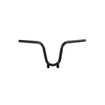 The TC Bros. 1" Bootlegger Handlebar by TC Bros. features a high-rise, U-shaped riserless design and is shown from the front against a white background.