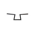 TC Bros. 1" Slant Z Handlebars - Black on a white background.