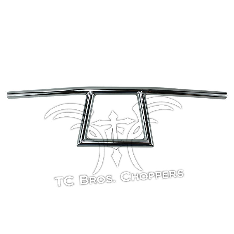 TC Bros. 1" Window Handlebar with dimpled or non-dimpled options - Chrome.