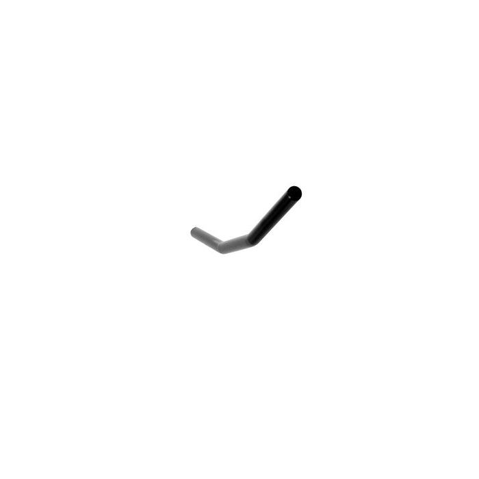 A black arrow on a white background, reminiscent of TC Bros. 1" Drag Bar Handlebars - Black models.