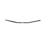 The TC Bros. 1" Drag Handlebar by TC Bros. is a straight chrome bicycle handlebar with a slight upward bend at both ends, styled like classic drag bars and shown on a white background.