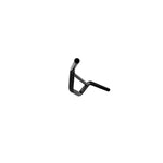 TC Bros. 1" Enduro Handlebar by TC Bros., a black metal BMX-style handlebar with a crossbar, shown against a white background.