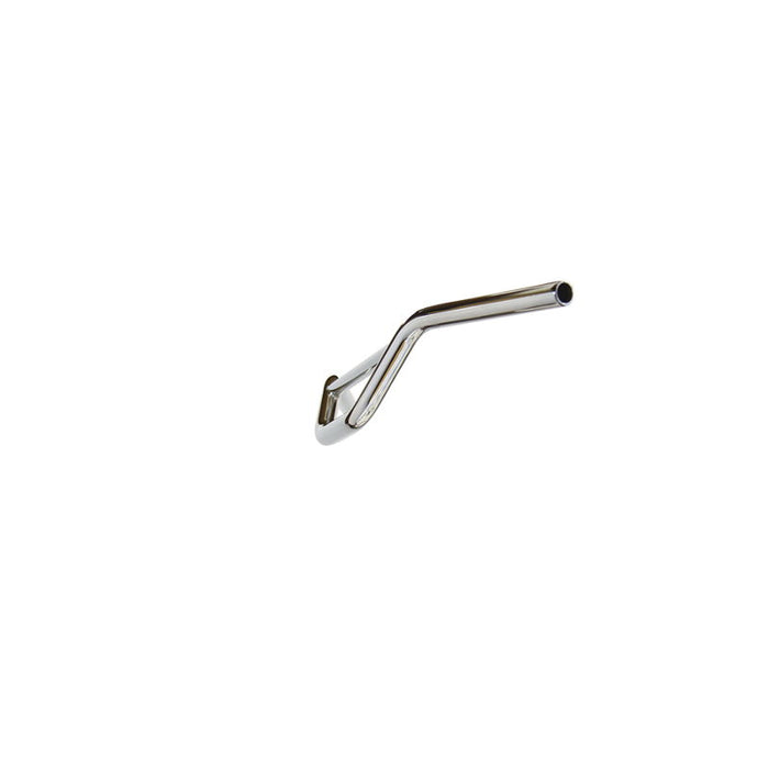 A TC Bros. 1" Enduro Handlebar - Chrome on a white background.