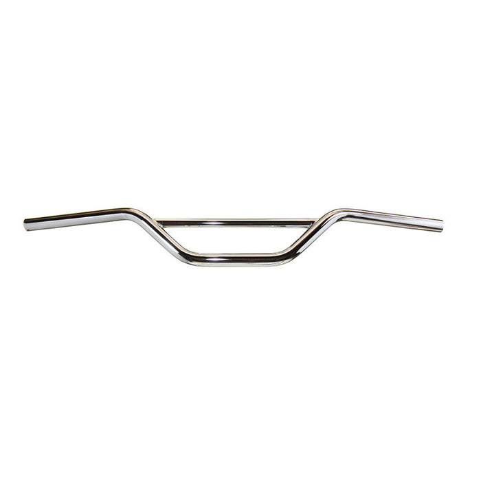 A TC Bros. 1" Enduro Handlebar - Chrome on a white background.