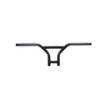 A black TC Bros. 1" BMX handlebar on a white background.