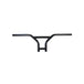 A black TC Bros. 1" BMX handlebar on a white background.