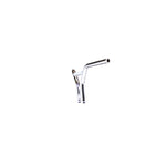 TC Bros. 1" BMX Handlebar by TC Bros.—chrome with a straight crossbar and upward-angled grips for a vintage BMX style inspired by classic Harley bars, shown on a plain white background.