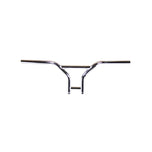 A TC Bros. 1" BMX Handlebar featuring a sleek design with either dimpled or non-dimpled finish, showcased against a clean white background.