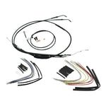 A Burly Extended Cable / Brake Line Kit For 12" Ape Hangers Harley Sportster XL 1997-2003 motorcycle is available.