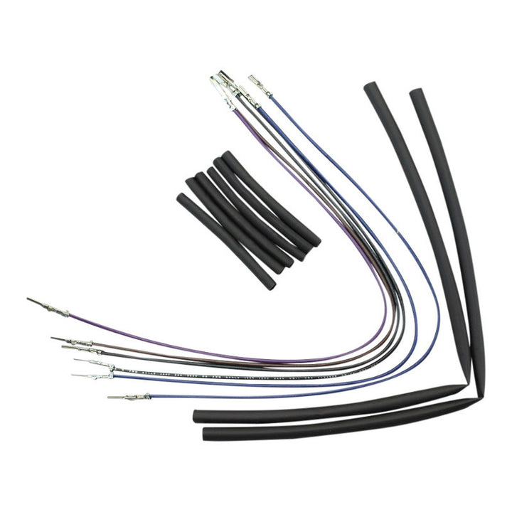 HTTMT Extended Cable & Brake Line Kit For 2000-2006 Harley Softail - Fits 16" Ape Hanger Handlebars, Black