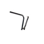 An American TC Bros. 7/8" Bootlegger Handlebars - Black on a white background.