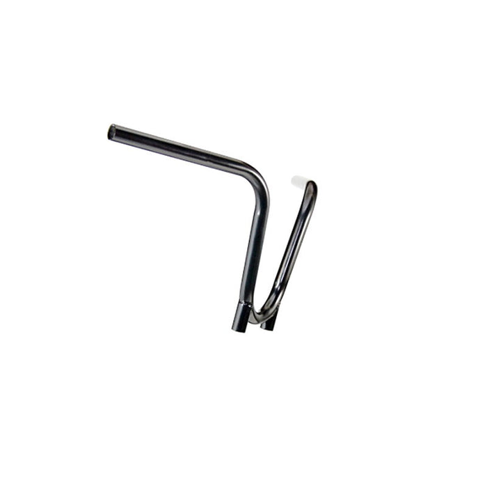 An American TC Bros. 7/8" Bootlegger Handlebars - Black on a white background.