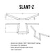 TC Bros. American made steel tubing with TC Bros. 7/8" Slant Z Handlebars - Black.