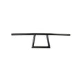 A TC Bros. 7/8" Window Handlebars - Black on a white background.