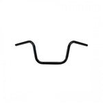 A TC Bros. 1" Springer Apes Handlebars - 8" Black on a white background, perfect for Harley models.