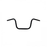 A TC Bros. 1" Springer Apes Handlebars - 8" Black on a white background, perfect for Harley models.